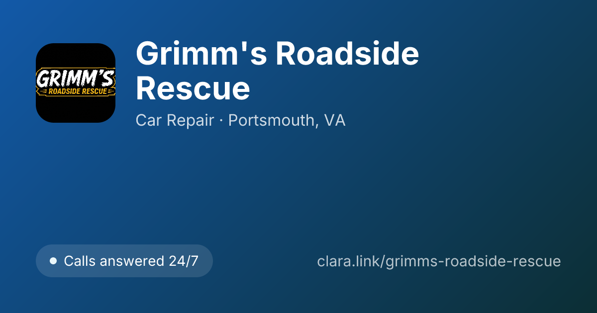 Grimm's Roadside Rescue logo